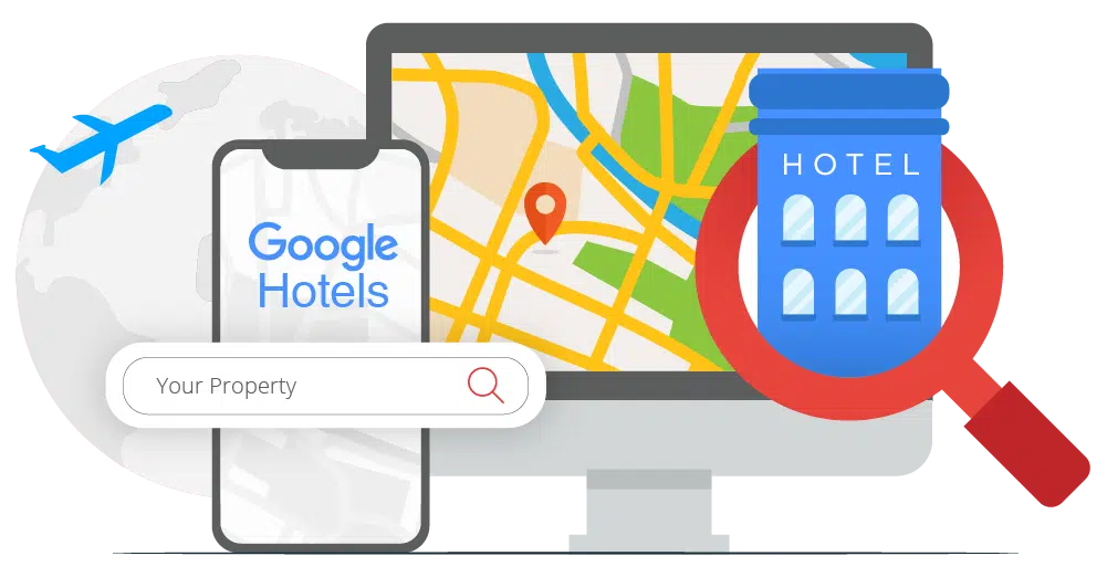 Hotel PPC Illustration