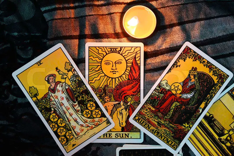 Tarot Reader PPC Illustration