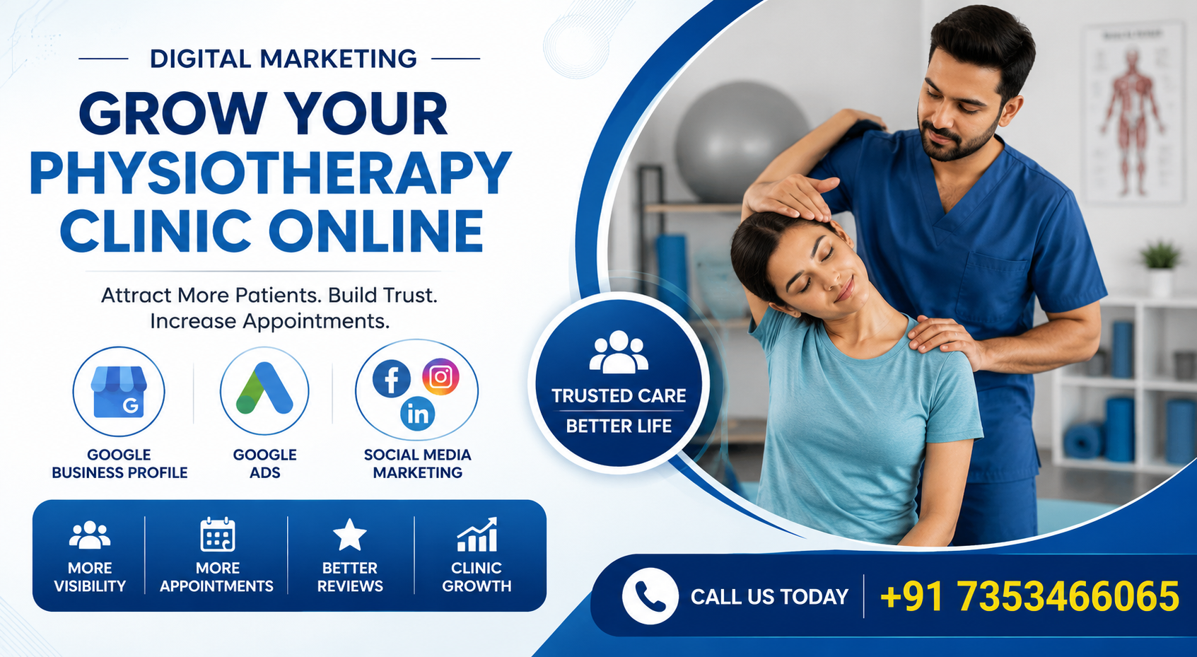 Digital marketing for physiotherapy clinics