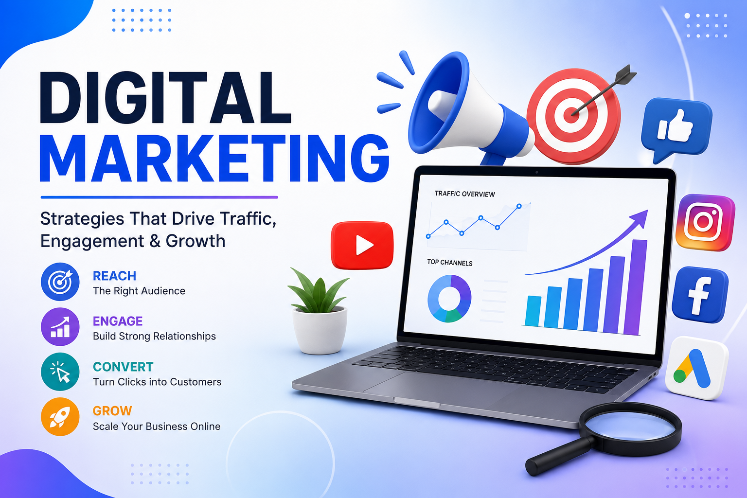 Digital Marketing: A Complete Guide to Growing Your Business Online