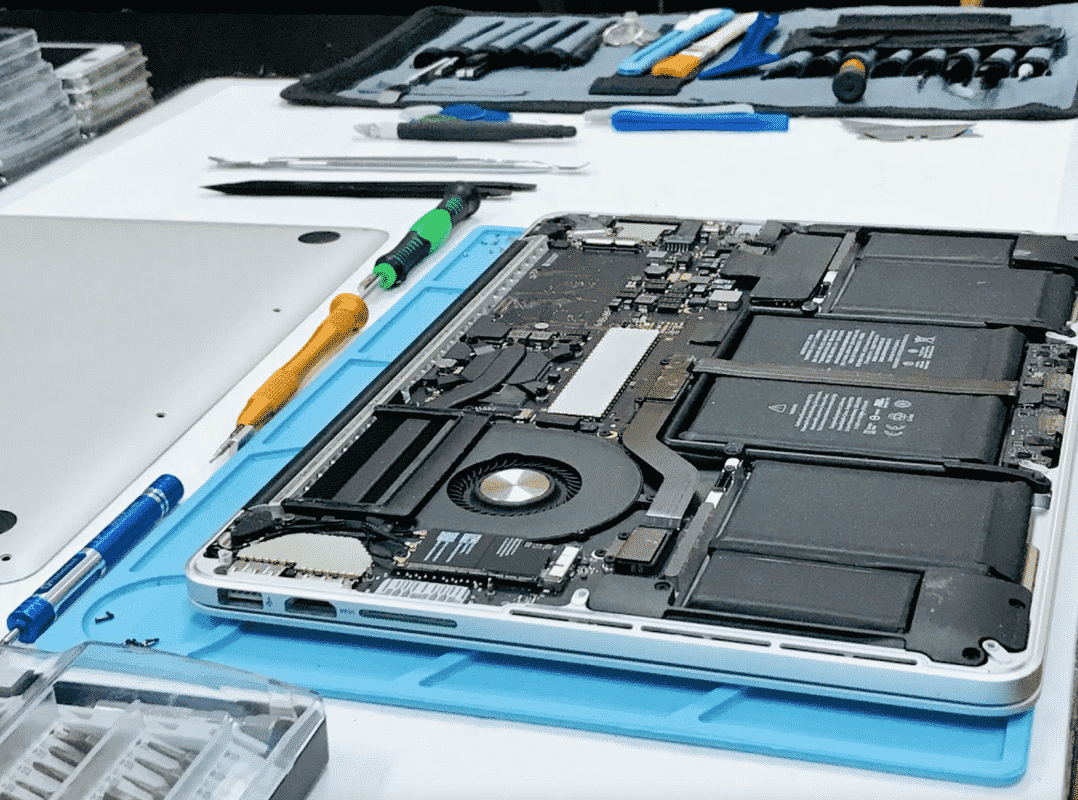 MacBook Repair SEO Illustration