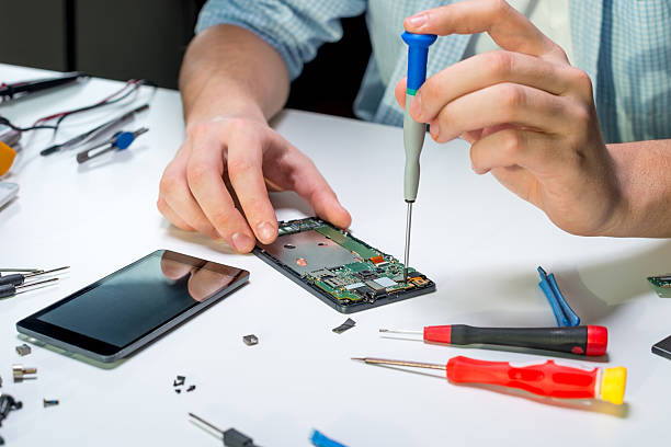 Mobile Repair SEO Illustration