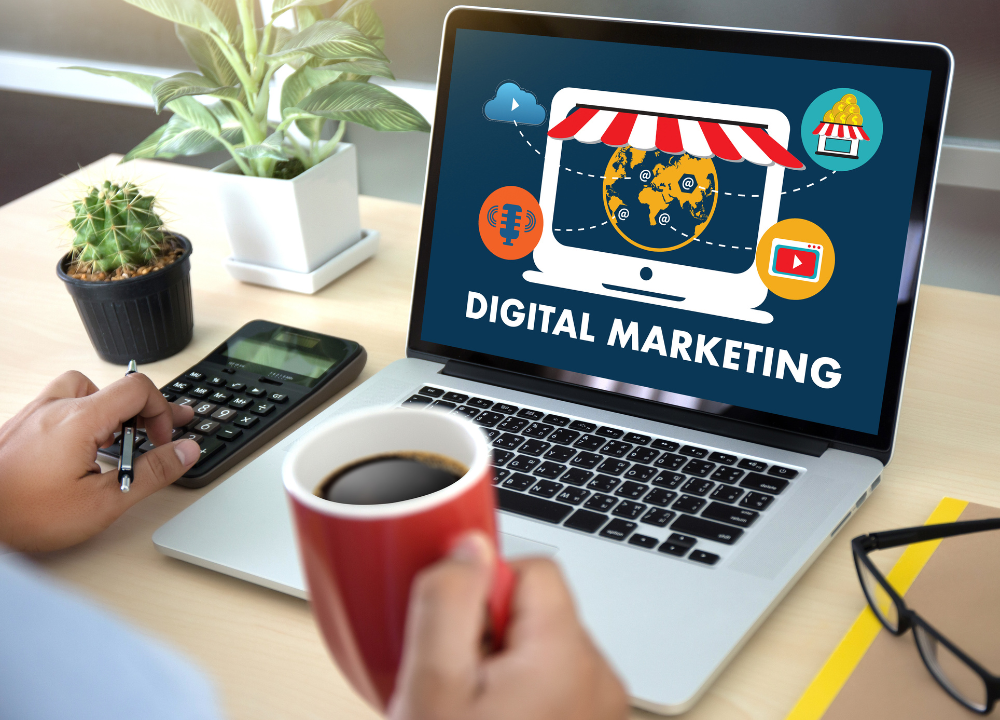 Digital Marketing Illustration