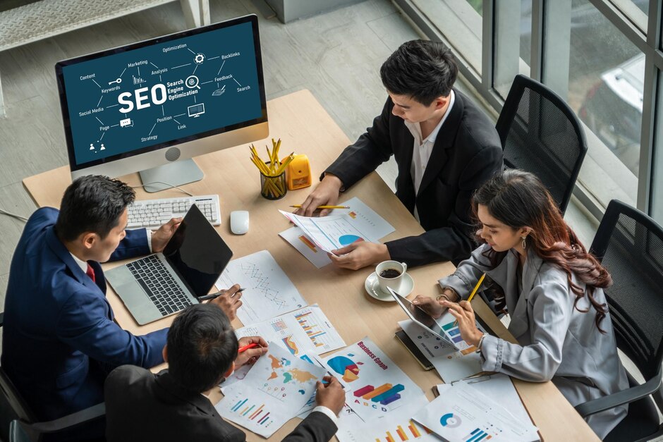 Event Management SEO Illustration