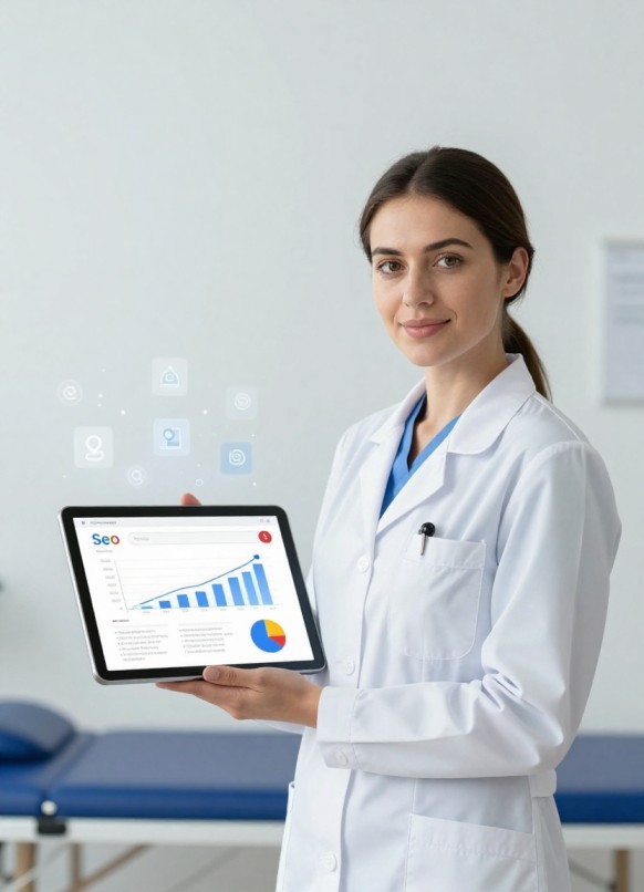 Optimized physiotherapy clinic website for SEO and patient bookings