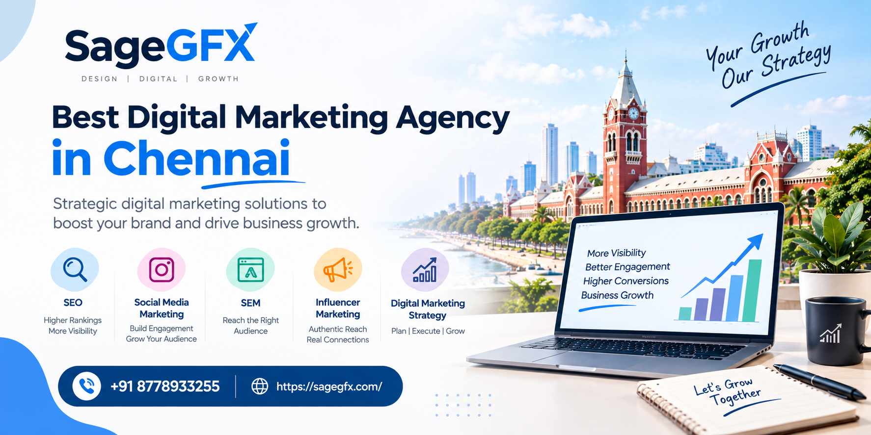Best Digital Marketing Agency in Chennai – SageGFX