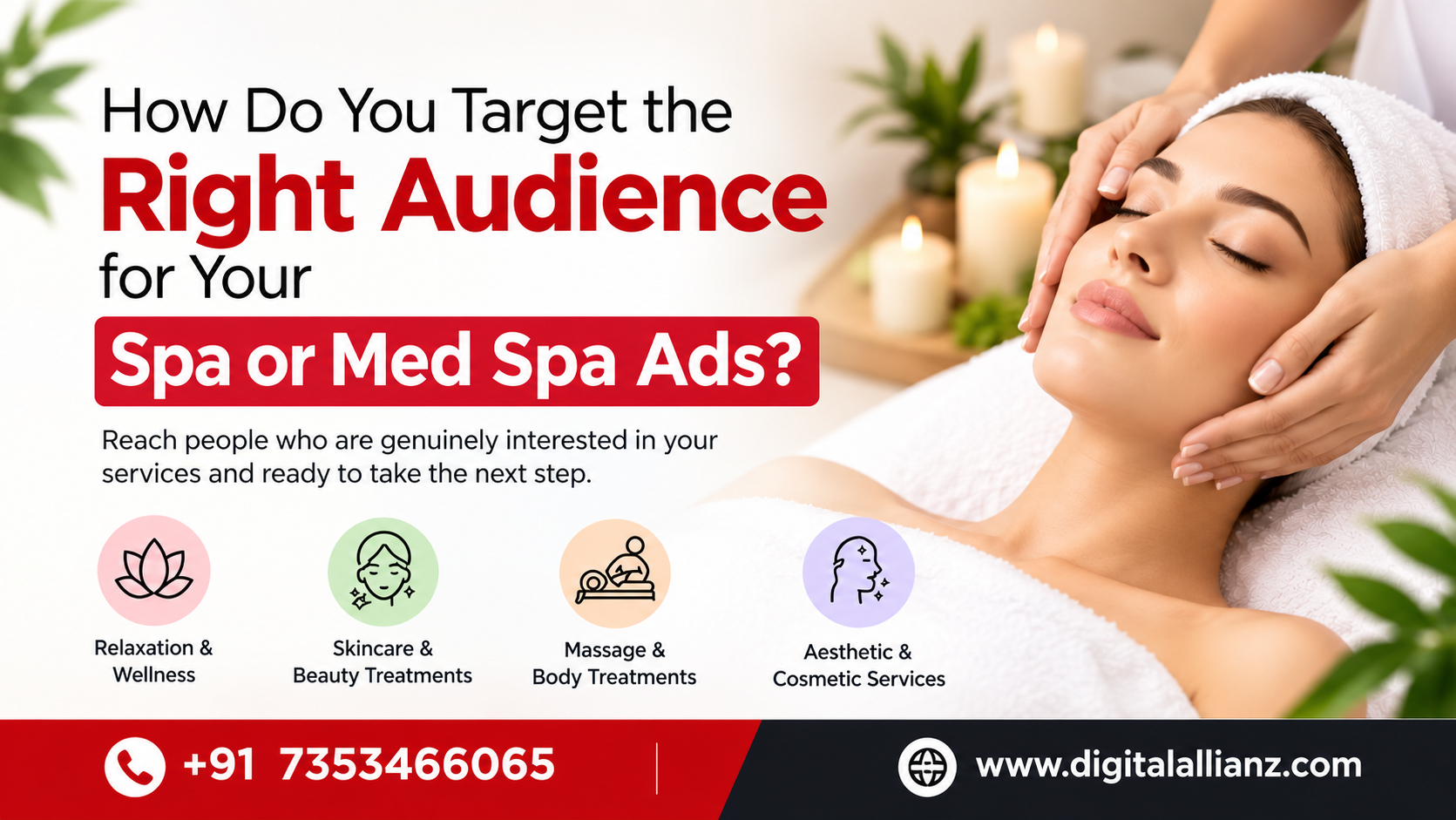 Target audience for spa and med spa ads