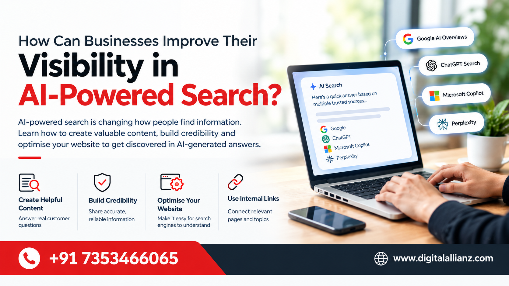 How businesses can improve visibility in AI-powered search